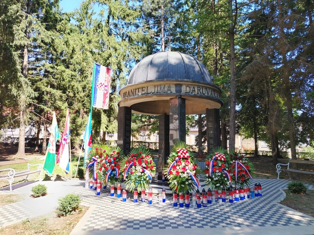 BCDR na obilježavanju 34. obljetnice Domovinskog rata, Dana hrvatskih dragovoljaca Domovinskog rata Grada Daruvara te Spomen dana MUP-a RH
