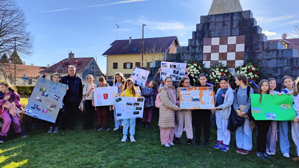 Projekt „Promicanje vrijednosti Domovinskog rata“ – terenska nastava Slunj