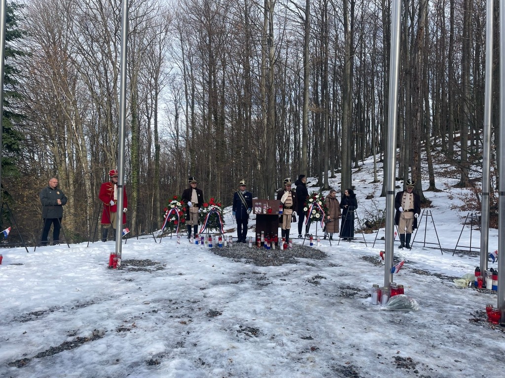 BCDR na komemoraciji u sjećanje na jedanaestoricu hrvatskih branitelja poginulih kod Baze Papuk 1991. godine