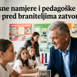 Hrvatski branitelj predaje u školi