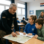 Hrvatski branitelj predje djeci u školi