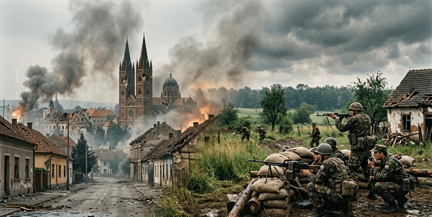 Granatiranje Đakova i obrana Paučja 27.5.1992.